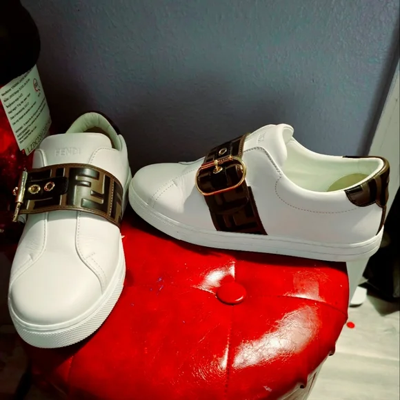 Fendi FF Vitello sneakers - Picture 3 of 4